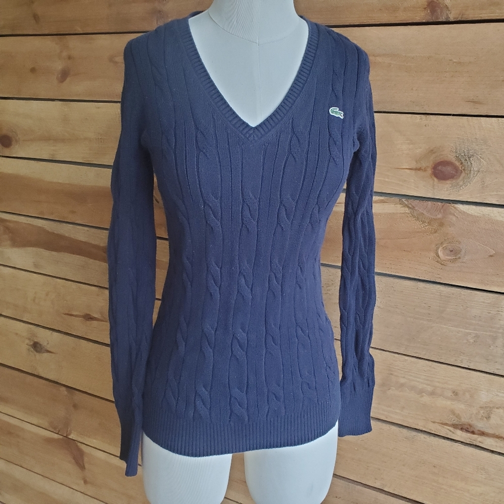 🤏 Lacoste 100% cotton sweater